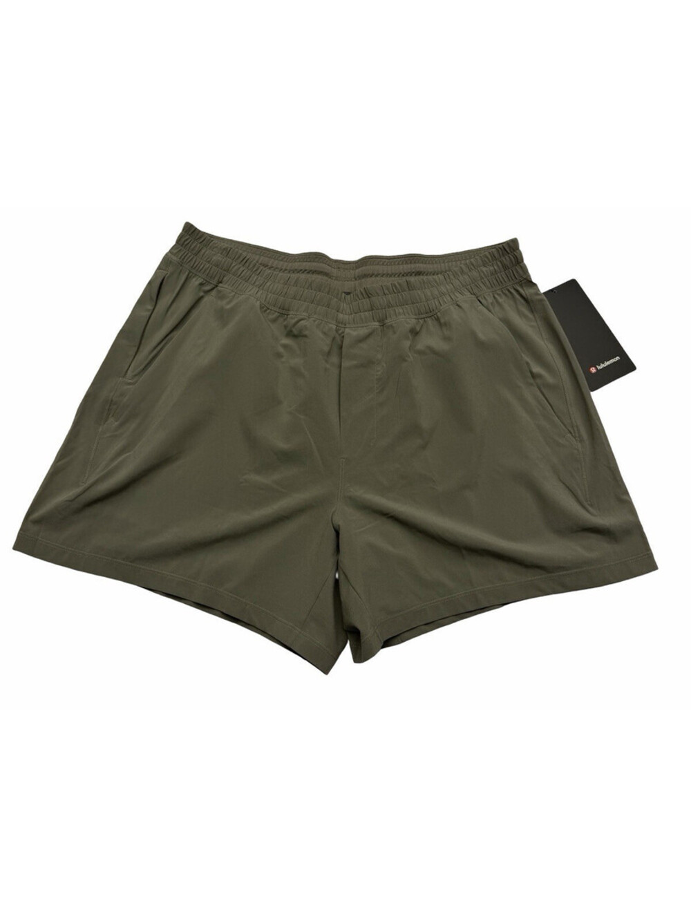 Lululemon Pace Breaker Short Linerless 5" Rover Green Size XL